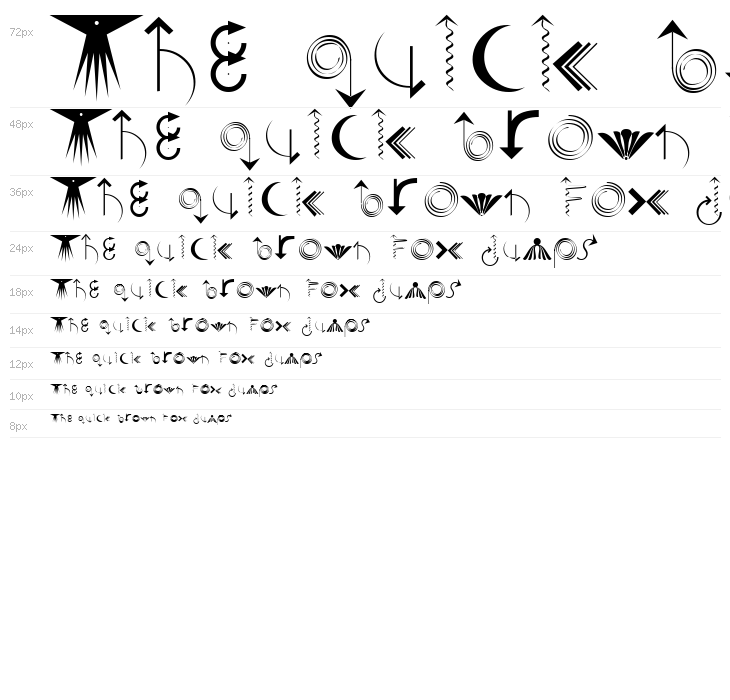 Pointout Regular Waterfall