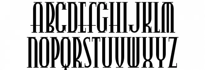 PointsWest 字体 小写