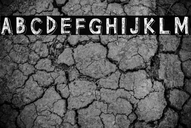 Pointy Solid Font examples