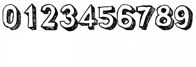 Pointy Font OTHER CHARS