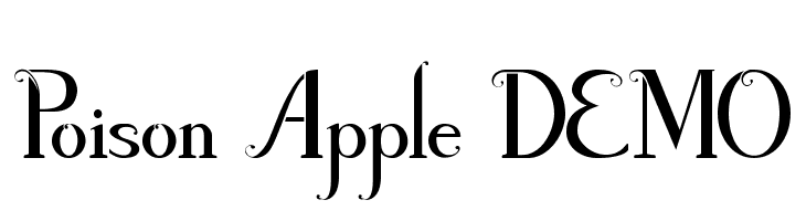 Poison Apple DEMO  لخطوط تنزيل