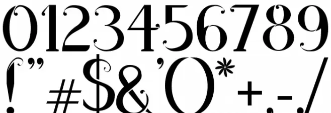 Poison Apple DEMO Font OTHER CHARS