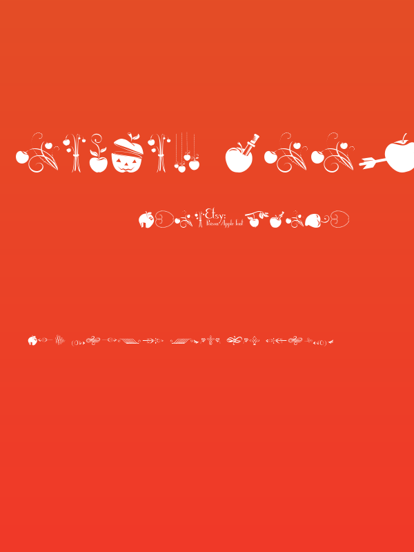 Poison Apple Ornaments 1 Poster