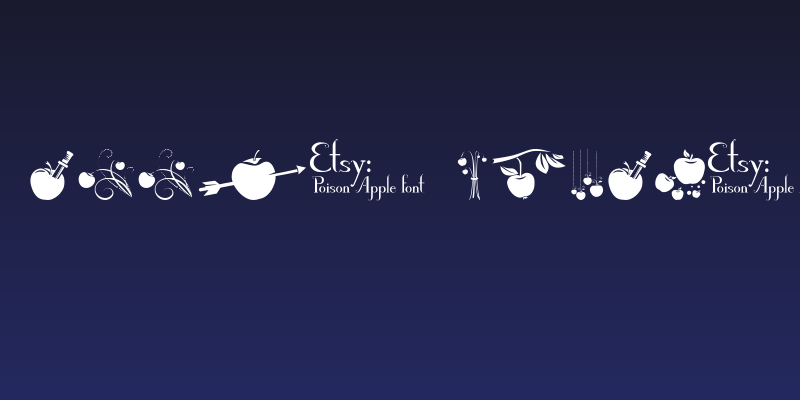 Poison Apple Ornaments 1 Social Header