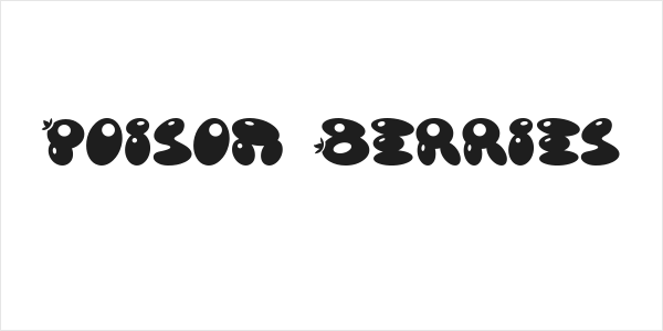 Poison Berries Logo