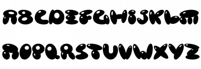 Poison Berries Font LOWERCASE