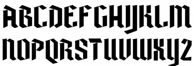 Poison Freak Regular Schriftart Groß