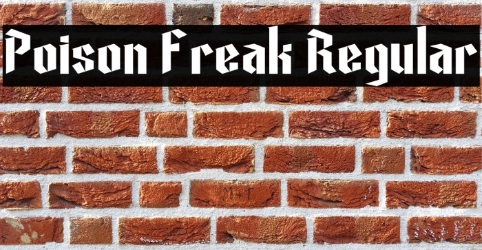 Poison Freak Regular Example 1