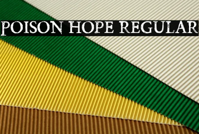 Poison Hope Regular Example 2