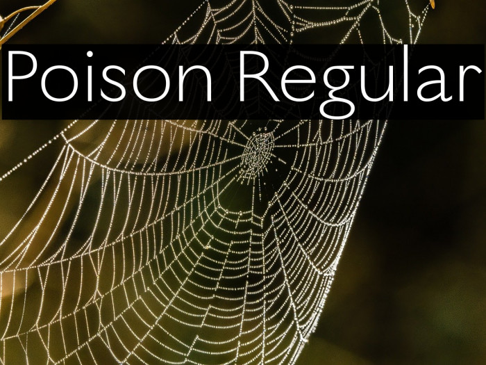 Poison Regular Example 1