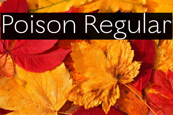 Poison Regular Example 2