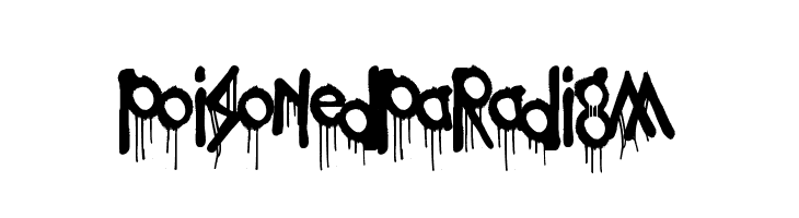 Poisoned Paradigm Font