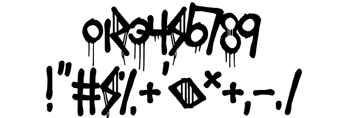 Poisoned Paradigm Font OTHER CHARS