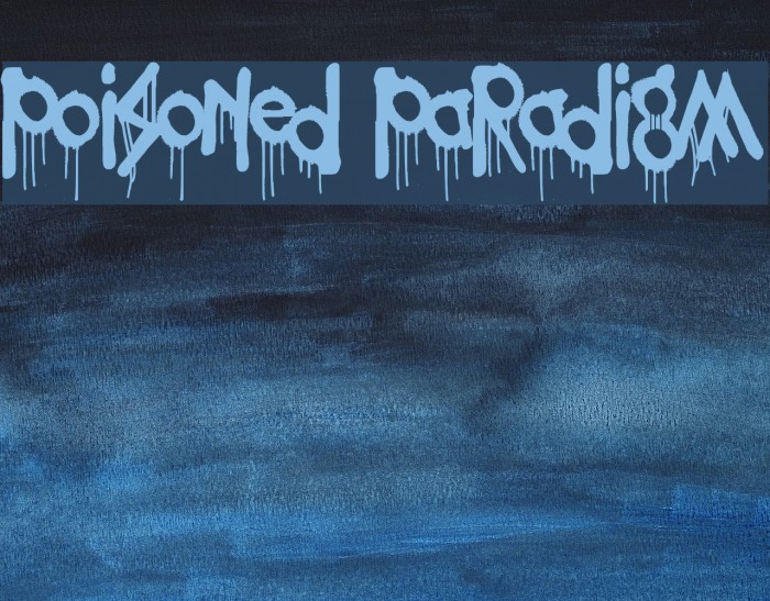 Poisoned Paradigm Font examples