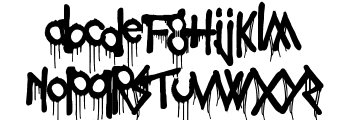 Poisoned Paradigm Font LOWERCASE