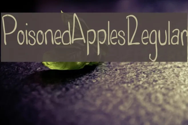 PoisonedApplesRegular Example 2
