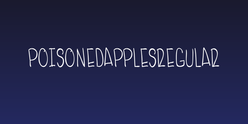 PoisonedApplesRegular Social Header