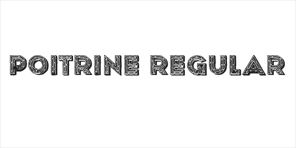 Poitrine Regular Logo