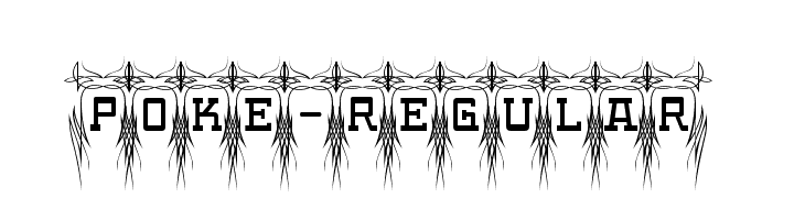 Poke-Regular  Frei Schriftart Herunterladen