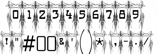 Poke-Regular Font OTHER CHARS