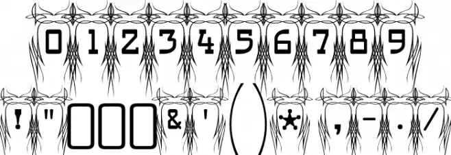 Poke-Regular Font OTHER CHARS