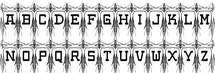 Poke-Regular Font LOWERCASE