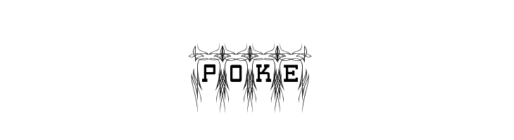 Poke Font