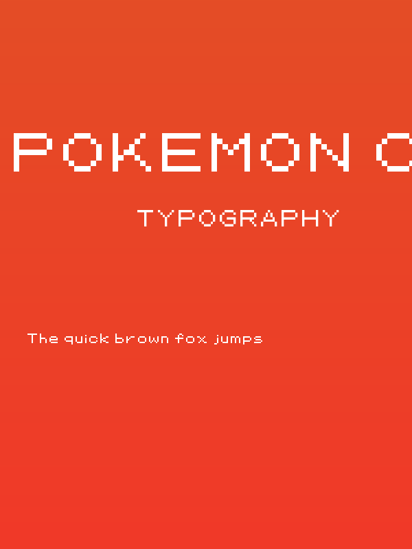 Pokemon Classic Regular Poster