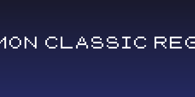 Pokemon Classic Regular Social Header