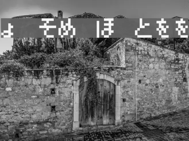 Pokemon GB Japan HRRegular Font examples