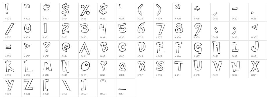 Pokemon  Hollow Character Map