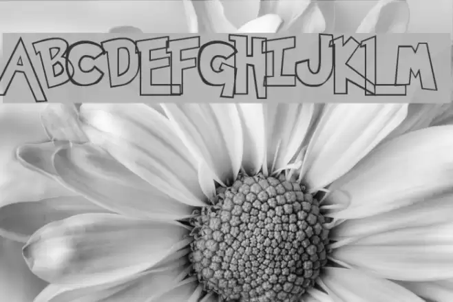 Pokemon  Hollow Font examples