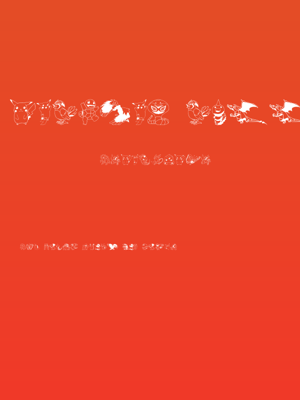 Pokemon Kiddy Ding Poster