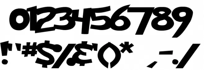 Pokemon  Normal Font OTHER CHARS