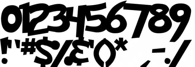 Pokemon Solid Normal Font OTHER CHARS