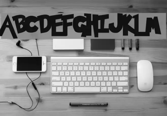 Pokemon Solid Font examples