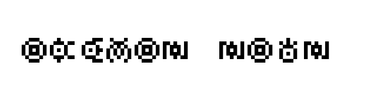 Unown GB Font