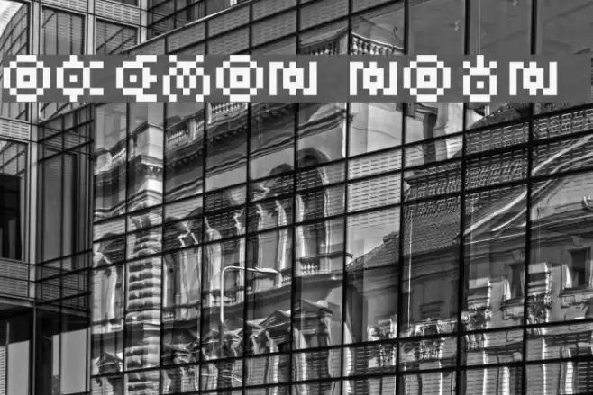 Pokemon Unown GB Font examples