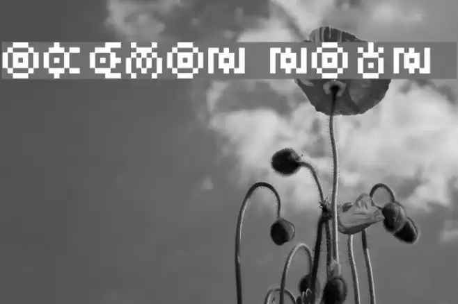 Pokemon Unown GB Font examples