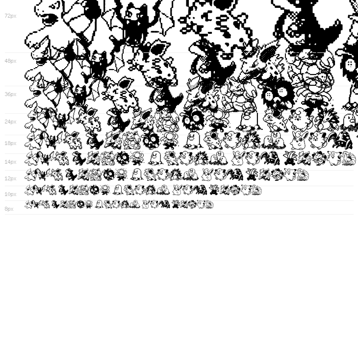 Pokemon pixels 1 Waterfall