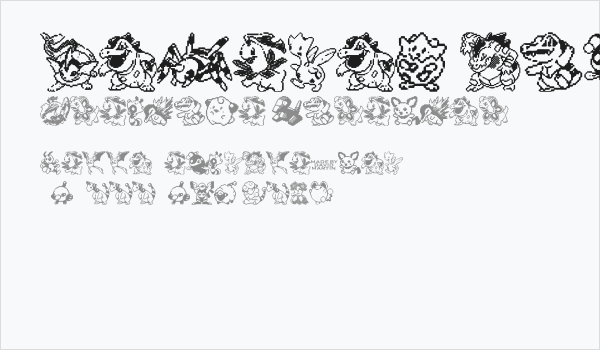 Pokemon pixels 2 Business Card