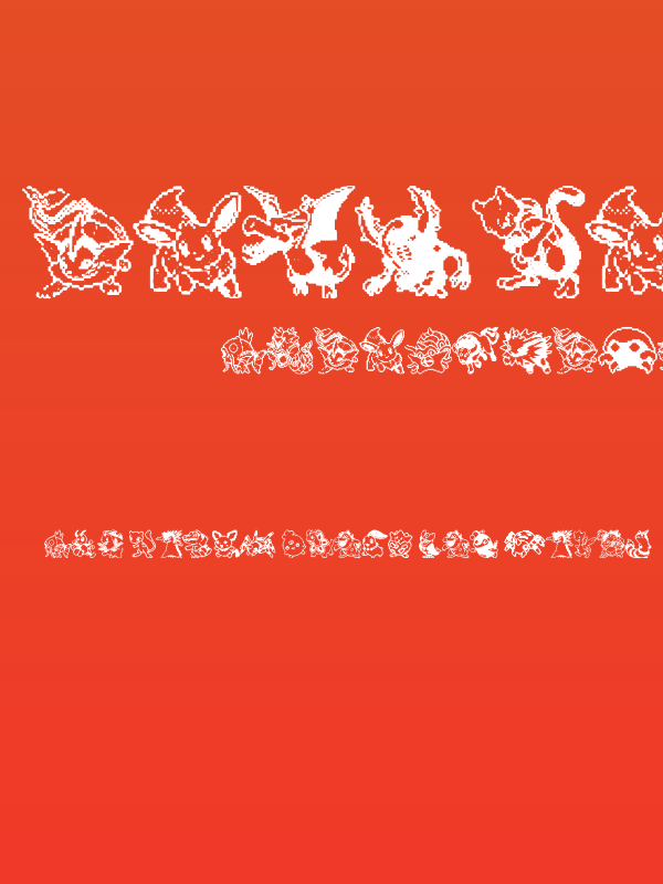 Pokemon pixels 2 Poster