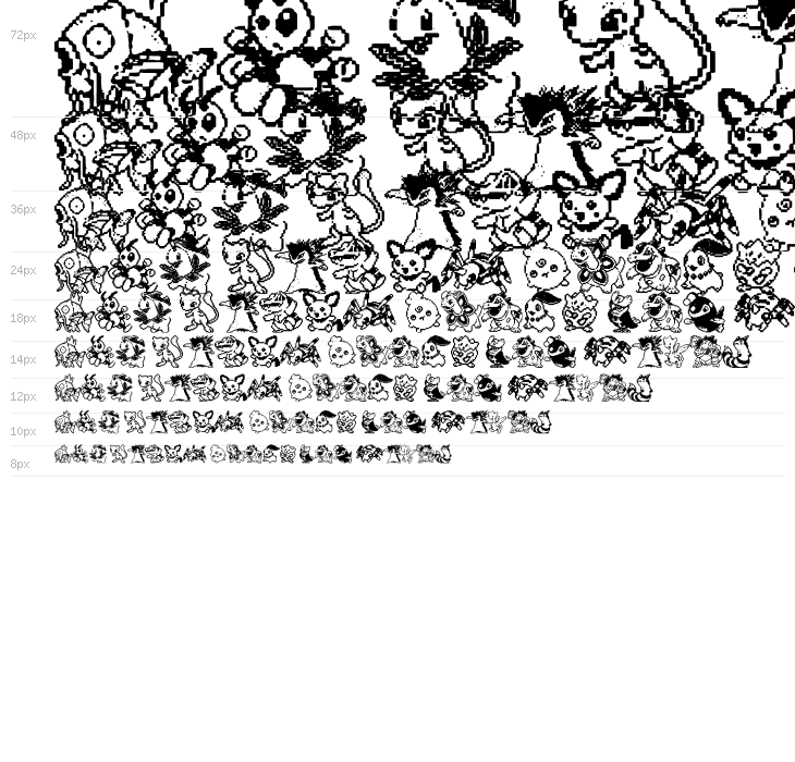 Pokemon pixels 2 Waterfall