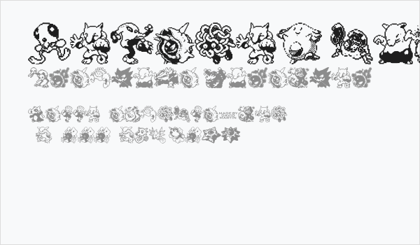 Pokemon pixels 2 Business Card