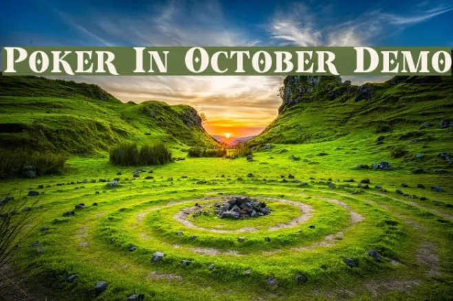 Poker In October Demo Example 1