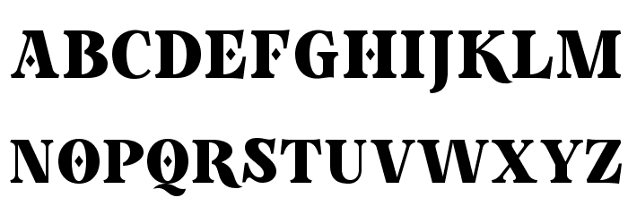 Poker In October Demo Font LOWERCASE