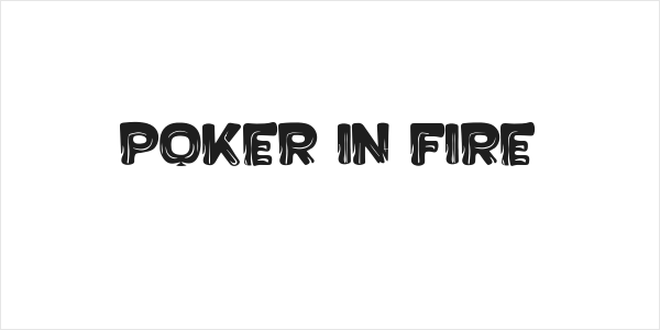 Poker in Fire Logo