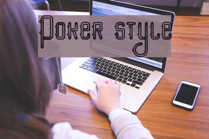 Poker style Example 2