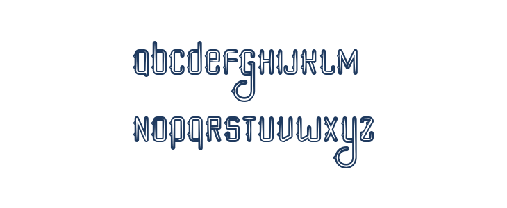 Poker style Lowercase