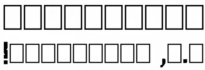 PokerHunters Font OTHER CHARS